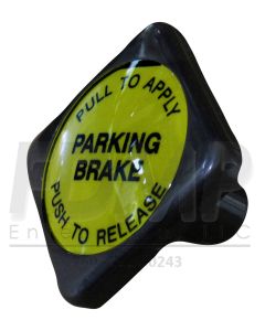 11549 - YELLOW PARKING BRAKE KNOB (SCREW ON)