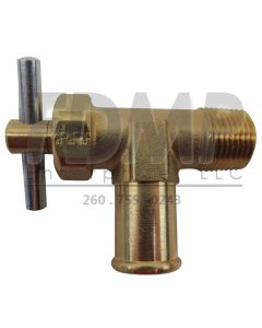 17628 - VALVE,COOLANT,HEATER,SHUT-OFF,CAT,T-HANDLE