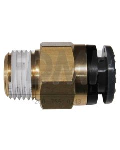 28133 - PL FTG 1/8" NPTF X 1/4"