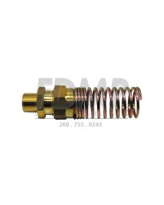 33402 - FITTING 3/8" X 1/2" SPRING GAURD