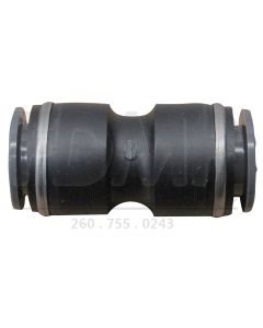 50003 - FITTING STRAIGHT UNION 1/2"PLASTIC