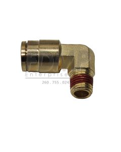 50011 - FITTING 1/4" X 1/2" ELBOW PTC BRASS