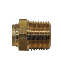 50013 - FITTING 1/2" X 3/8" STRAIGHT PTC BRASS