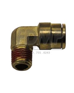 50018 - FITTING 1/4" X 3/8" ELBOW PTC BRASS