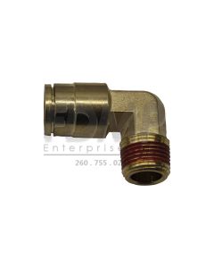 50020 - FITTING 3/8" X 1/2" ELBOW PTC BRASS